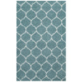 Aqua Blue and Ivory / 8x10