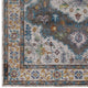 Gray Ivory Yellow Orange / 5x8