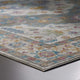 Gray Ivory Yellow Orange / 5x8
