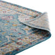 Light Blue Ivory Yellow Orange / 4x6