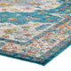 Blue Ivory Yellow Orange / 5x8
