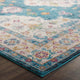 Blue Ivory Yellow Orange / 8x10