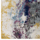 Blue Gray Yellow Ivory Pink / 8x10