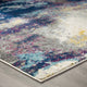 Blue Gray Yellow Ivory Pink / 8x10