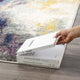 Blue Gray Yellow Ivory Pink / 8x10