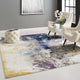 Blue Gray Yellow Ivory Pink / 8x10