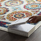 Ivory Blue Red Orange Yellow / 5x8