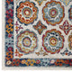 Ivory Blue Red Orange Yellow / 8x10