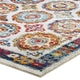 Ivory Blue Red Orange Yellow / 8x10