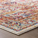 Ivory Blue Orange Yellow Red / 5x8