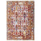 Ivory Blue Orange Yellow Red / 8x10