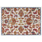 Ivory Blue Orange Yellow Red / 8x10