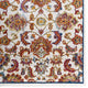 Ivory Blue Orange Yellow Red / 8x10