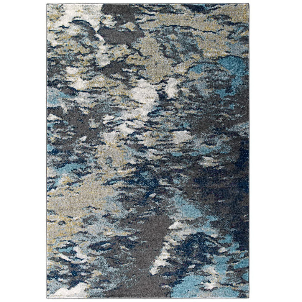 Blue Tan Gray / 8x10