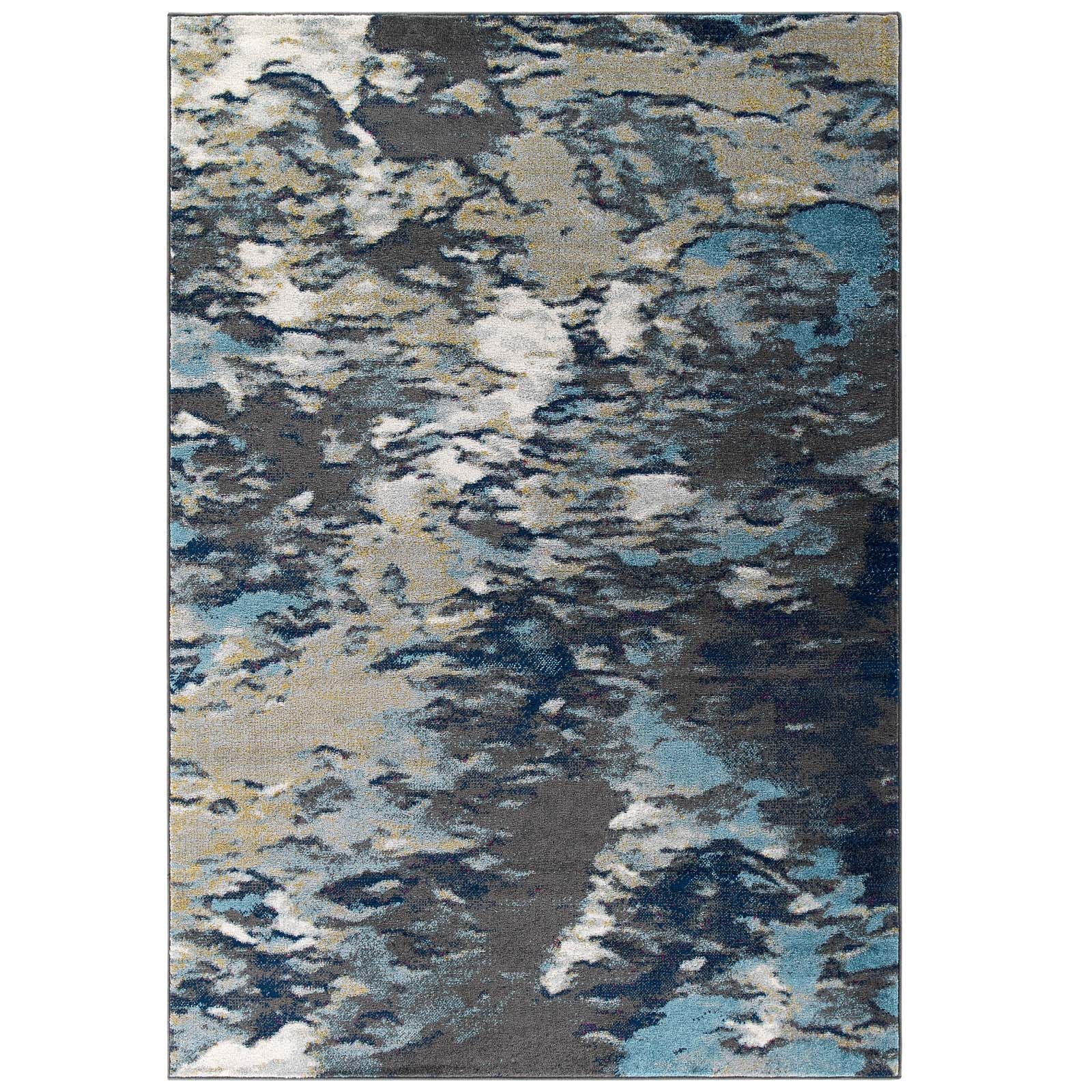 Blue Tan Gray / 8x10