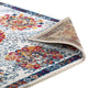 Ivory Blue Red Orange Yellow / 5x8