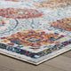 Ivory Blue Red Orange Yellow / 8x10
