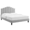 Elise Performance Velvet Platform Bed