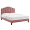 Elise Performance Velvet Platform Bed